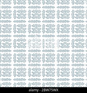 Doodle nahtloses Muster. Hand gezeichnet endlose Textur. Hintergrund der Skizzenzeichnung. Teil des Sets. Stock Vektor