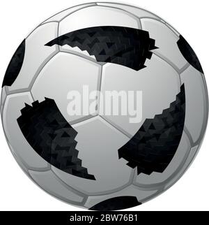 vektorgrafik eines fußball-europa Stock Vektor