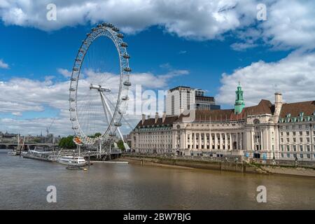 London Coronavirus Lock-down Sommer 2020 Stockfoto