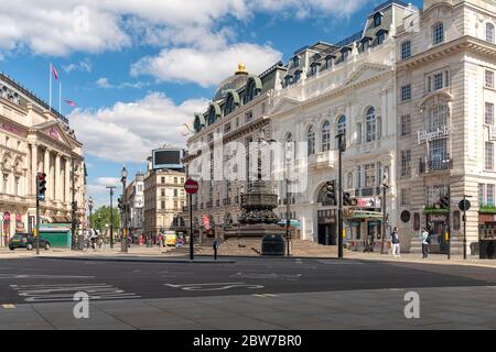 London Coronavirus Lock-down Sommer 2020 Stockfoto