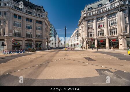 London Coronavirus Lock-down Sommer 2020 Stockfoto