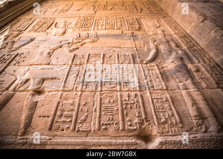 Philea Tempel in der Nähe von Assuan Stockfoto