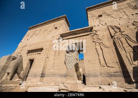 Philae Tempel von Ägypten Stockfoto
