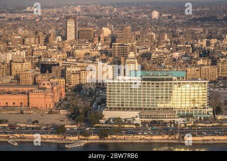 Skyline von Kairo Stockfoto