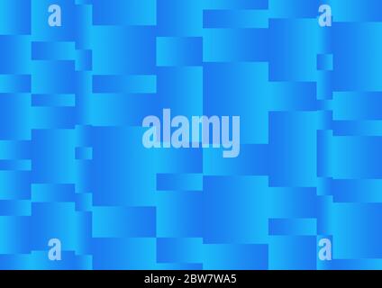 Ein aqua rechteckiger geometrischer Hintergrund mit einem subtilen Verlauf Stockfoto