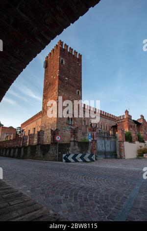 Das schöne Castel von Carimate, Provinz Como, Italien Stockfoto