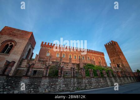 Das schöne Castel von Carimate, Provinz Como, Italien Stockfoto