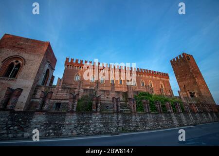 Das schöne Castel von Carimate, Provinz Como, Italien Stockfoto