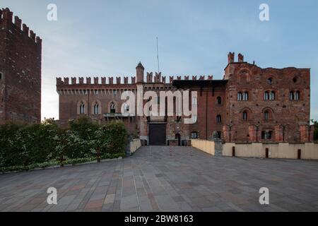 Das schöne Castel von Carimate, Provinz Como, Italien Stockfoto