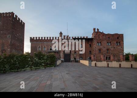 Das schöne Castel von Carimate, Provinz Como, Italien Stockfoto