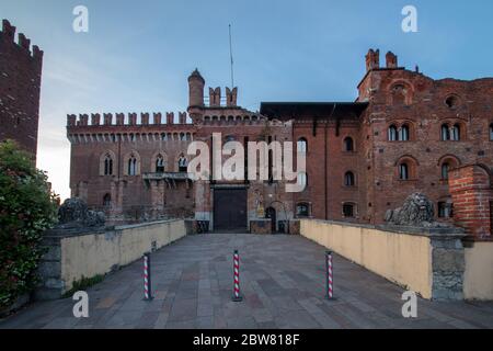 Das schöne Castel von Carimate, Provinz Como, Italien Stockfoto