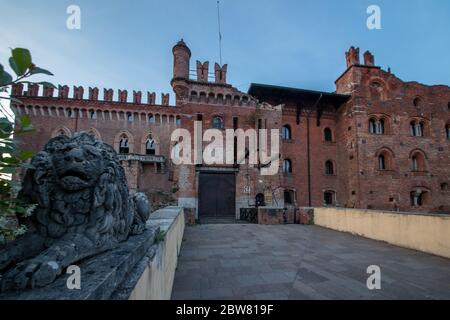 Das schöne Castel von Carimate, Provinz Como, Italien Stockfoto