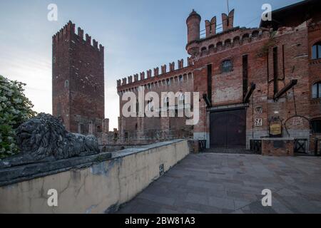 Das schöne Castel von Carimate, Provinz Como, Italien Stockfoto