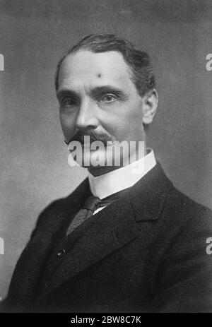 Dr. Karl Markel, von Queen's Gate Terrace, wurde geehrt, indem eine Straße nach ihm in Berlin benannt. 21 Dezember 1927 Stockfoto