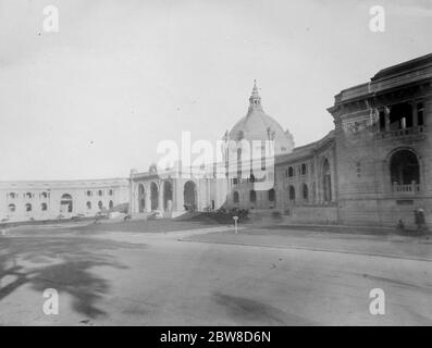 Die neue kammer des rates der Vereinigten Provinz Indien . In Lucknow am Dienstag (21. Februar) der Gouverneur Sir Alexander Muddiman eröffnete die neue Ratskammer für die Vereinigten Provinzen. 20 Februar 1928 Stockfoto