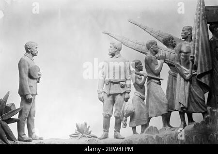 Herzogin von York eröffnet das Scottish National Memorial für David Livingstone. Verzicht ( Abschied von Stanley ) . 29. September 1929 Stockfoto