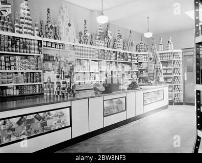 Das Innere der Robins Station Road . 16 Juni 1938 Stockfoto