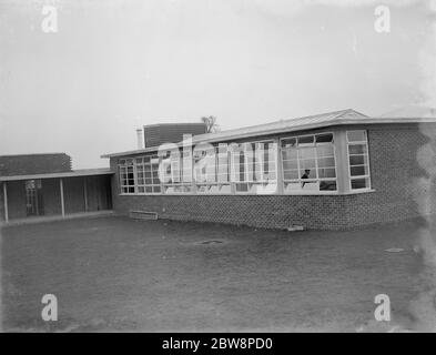 Der neue Flügel an der County School for Boys , Sidcup . 1935 Stockfoto