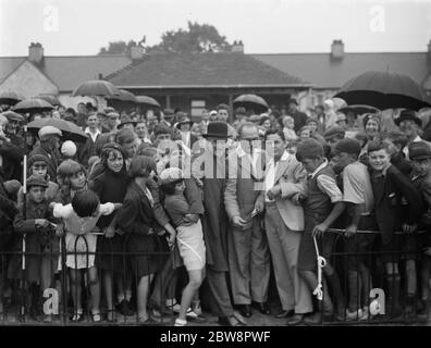 Crayford Spielplatz wird von J T Eden 1936 eröffnet. Stockfoto