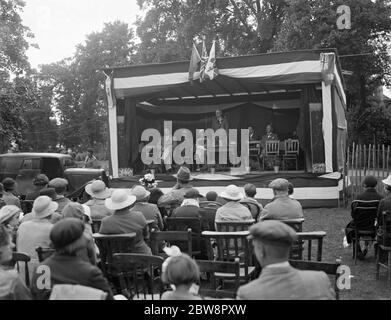 Jubilee Häuser Fete in Sidcup Place. 1a36 Stockfoto