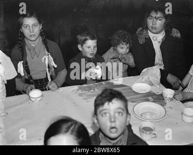 Zigeuner Kinderfest, St Mary Cray. 19. Januar 1939 Stockfoto