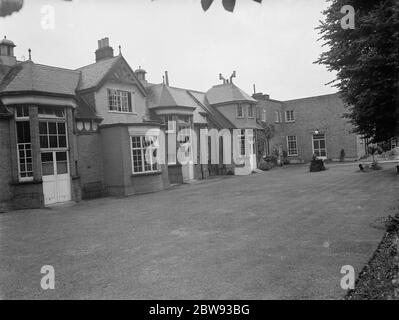 Das Äußere des Sidcup Cottage Hospital in Kent. 1939 Stockfoto