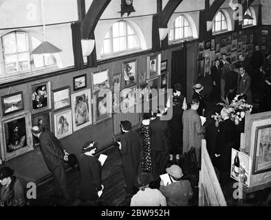 Eltham Kunst und Handwerk Ausstellung in Kent . 1936 . Stockfoto