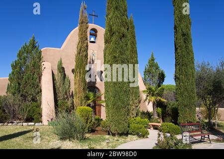 Holy Trinity Kloster St. David, Benson Stadt Cochise County, Arizona, USA Stockfoto