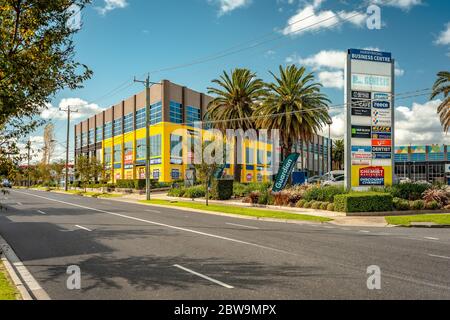 Melbourne, Australien - Apotheke im Drogerielager im Geschäftszentrum von Maribyrnong Stockfoto