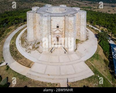 Castel del Monte, Andria, Apulien, Bari Provinz, Apulien, Italien, Europa. Stockfoto