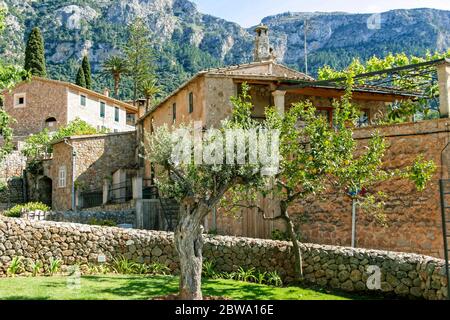 Künstlerdorf Deia, Mallorca, Balearen, Spanien, Europa Stockfoto