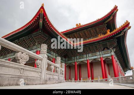 TAIPEI, TAIWAN - Jan 2020 - Nationale Konzerthalle im Bezirk Zhongzheng. Die nationale Konzerthalle beherbergt einen Strom von Veranstaltungen von lokalen und inte Stockfoto