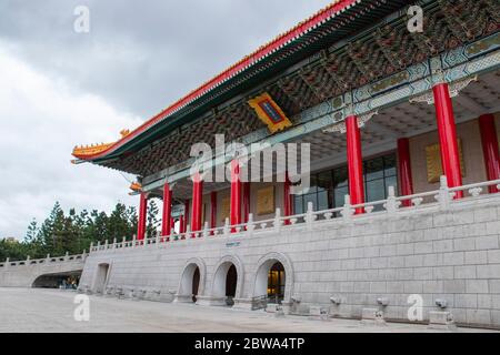TAIPEI, TAIWAN - Jan 2020 - Nationale Konzerthalle im Bezirk Zhongzheng. Die nationale Konzerthalle beherbergt einen Strom von Veranstaltungen von lokalen und inte Stockfoto