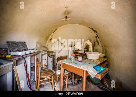 Italien Venetien - Arsiè - Fumegai - GOST Dorf ( verlassene Dorf ) Stockfoto