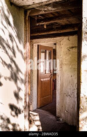 Italien Venetien - Arsiè - Fumegai - GOST Dorf ( verlassene Dorf ) Stockfoto