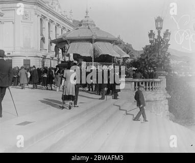 Monte Carlo , Monaco Gesamtansicht des Musikpavillon auf der Terrasse Stockfoto