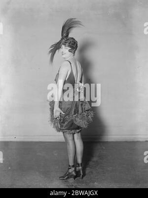 Der Siegesball in der Albert Hall Miss Lee White 12 November 1919 Stockfoto