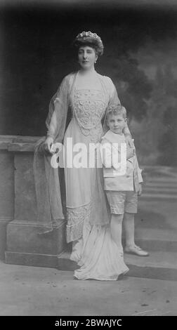 Königliche Hoheit der Herzogin von Vendome Prinzessin Henriette von Belgien ( 30. November 1870 - 28. März 1948 ) Stockfoto