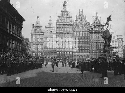 Antwerpen, Hotel De Ville Stockfoto