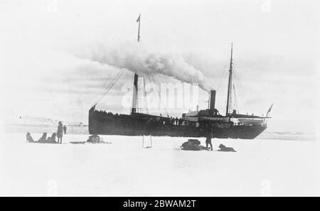 Das Relief Schiff ' Braganza ' Juli 1928 Stockfoto