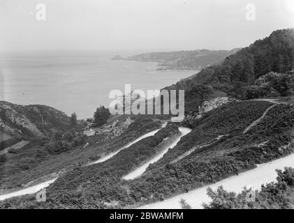 Jersey, Bouley Bay Stockfoto