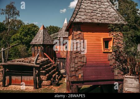 Tierpark Escher Déierpark in Esch sur Alzette Stockfoto