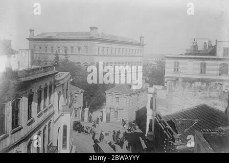 Eintritt zur Britischen Botschaft, Konstantinopel 5. Januar 1923 Stockfoto