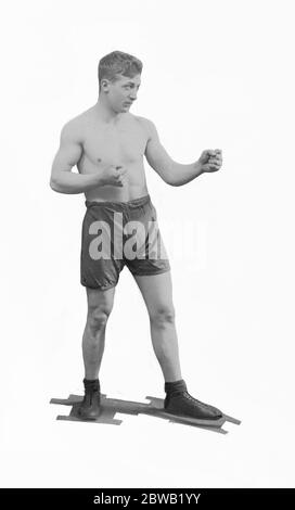 Roland Todd (englischer Boxer). 16 Februar 1923 Stockfoto