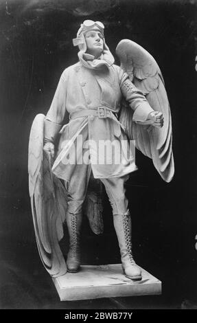 America ' s Aviator Memorial . Das Aviator Memorial für amerikanische Flieger, die im Krieg gefallen sind, wird in Washington errichtet. September 1924 Stockfoto