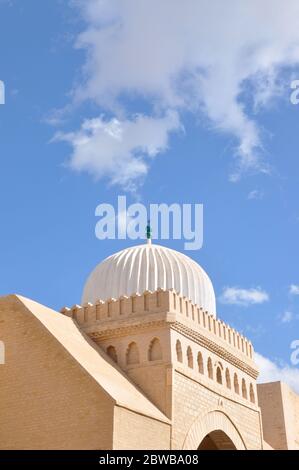 Die große Moschee von Kairouan, auch bekannt als die Moschee von Uqba, Tuinisia. UNESCO-Weltkulturerbe. Stockfoto