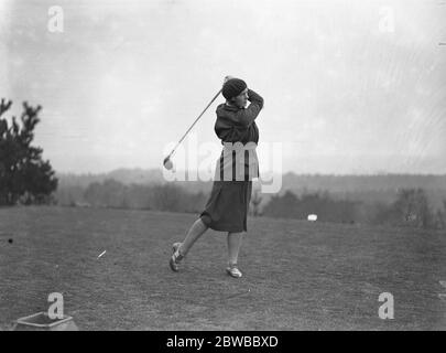 Surrey Womens Championships in Camberley Miss Molly Gourlay Stockfoto