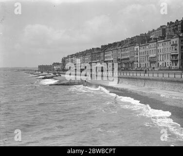 Die Strandpromenade von St Leonards - On - Sea . 1925 Stockfoto