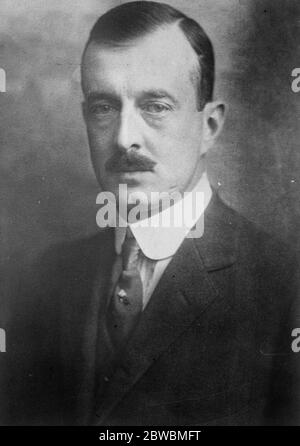 Cyril Vladimirowitsch, Großherzog von Russland 28. November 1923 Stockfoto