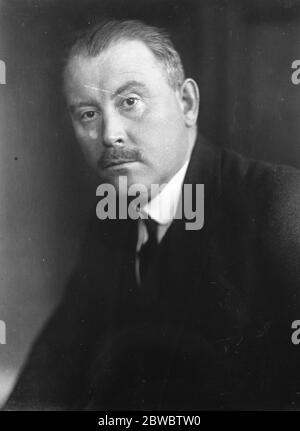 Baron von Maltzan, deutscher Botschafter in Washington. 24 Juni 1926 Stockfoto